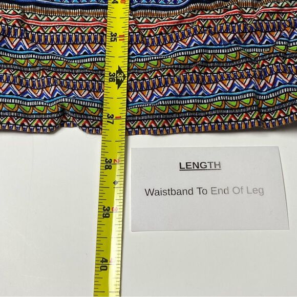 Cynthia Rowley 100% Rayon Boho Hippie Casual Moroccan Pants Women's Size M - Picture 5 of 8